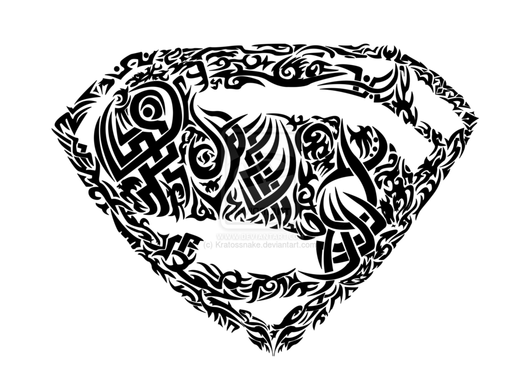 Tribal Superman Logo - superman logo generator - Under.fontanacountryinn.com