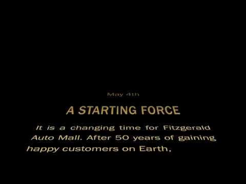 Fitzgerald Auto Mall Logo - FitzMall | May The Fourth Be With You - YouTube