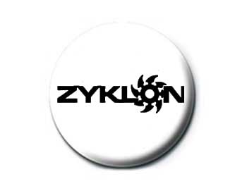 Zyklon Logo - Zyklon (Button Badge) £0.50 Shirtzone.co.uk