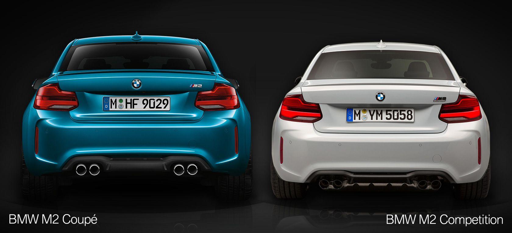 BMW M2 Logo - BMW M2 vs. BMW M2 Competition