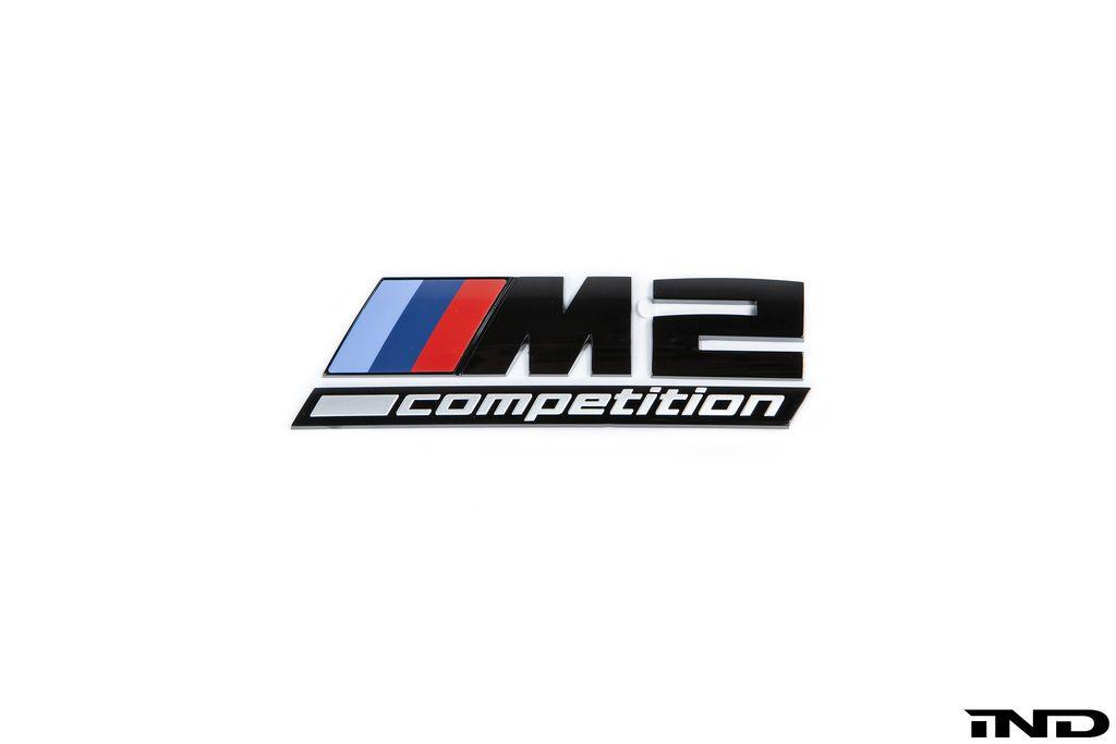 BMW M2 Logo - IND | BMW F87 M2 Competition Trunk Emblem