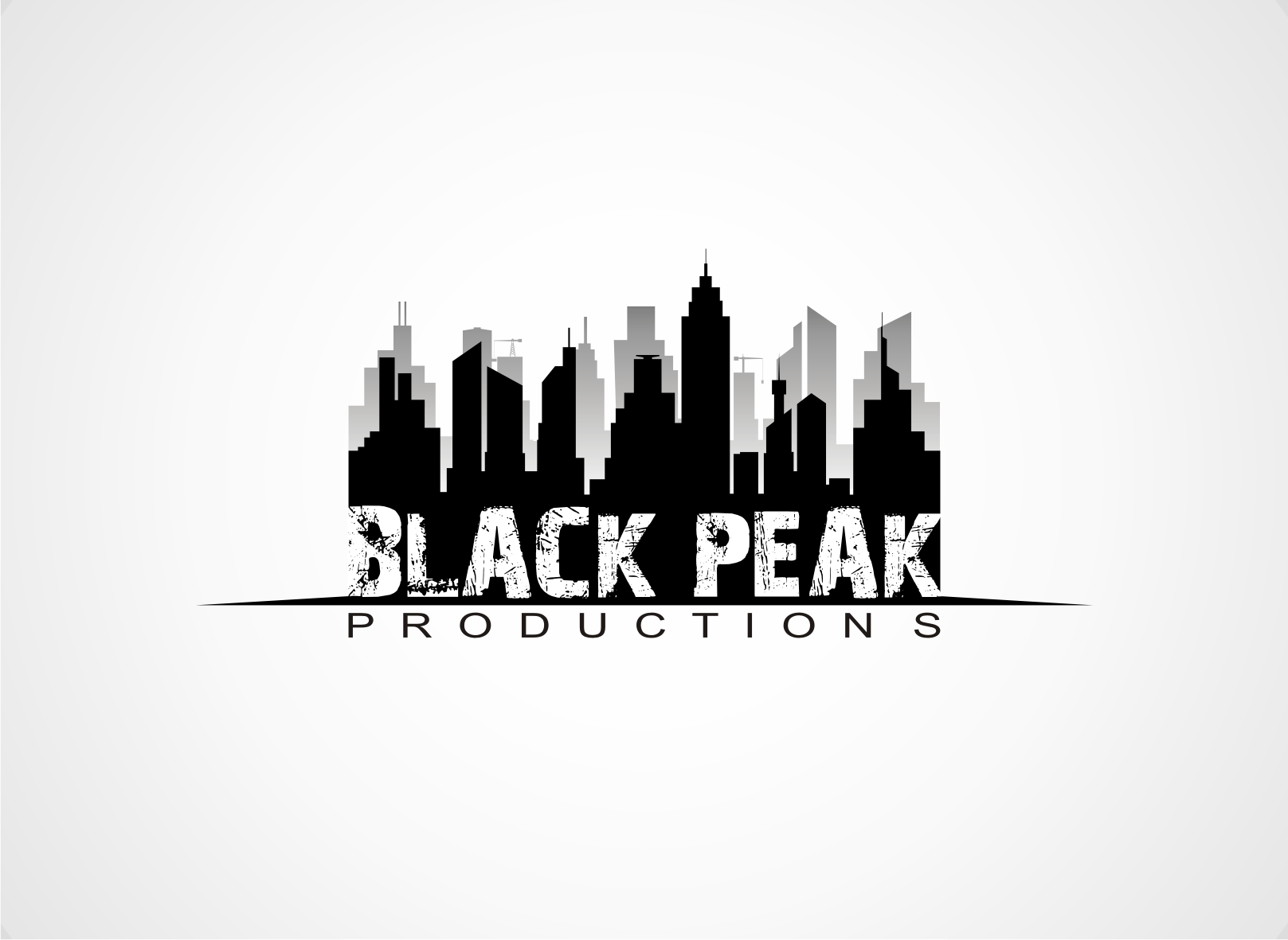 Urban Logo - Clever, urban logo for a new, digital film company 'Black Peak
