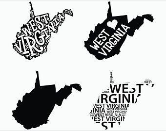 Printable WV Logo - West virginia svg | Etsy
