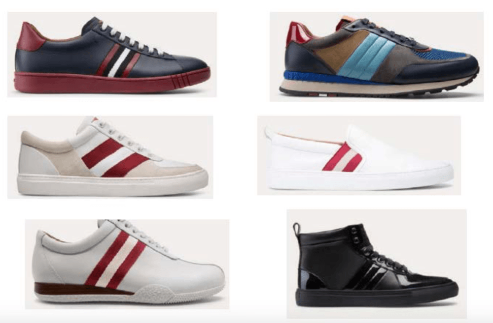 Bally Fashion Logo - Adidas Sues Bally Over Striped Footwear — The Fashion Law