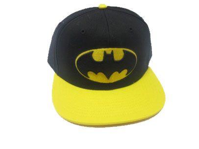 Black and Yellow Man Logo - Batman Snap Back Cap Black & Yellow Logo | marvelous man retro ...
