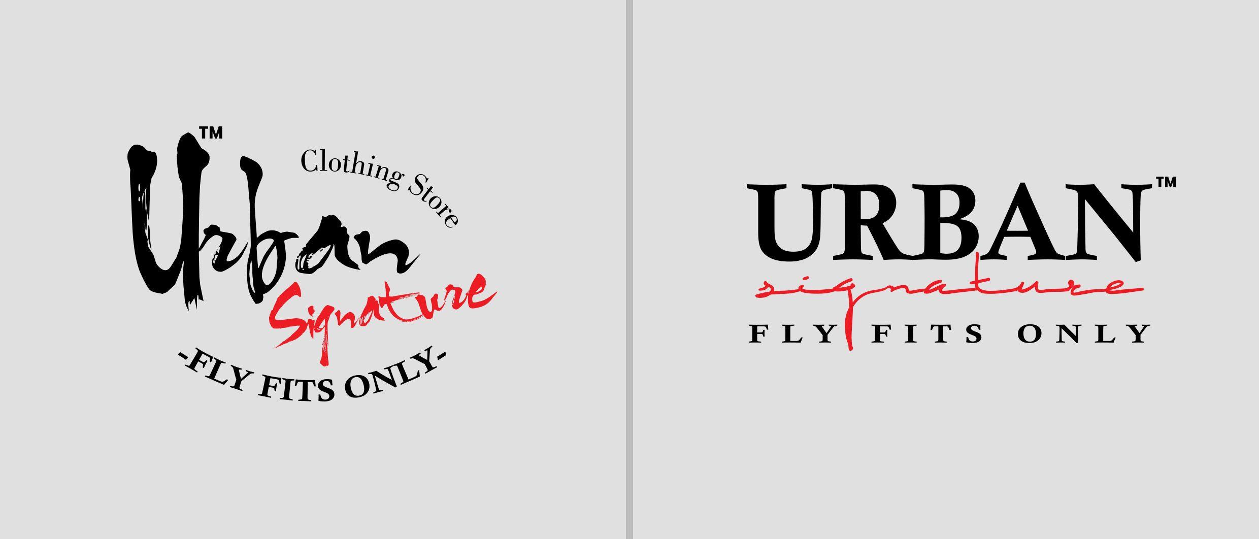 Urban Logo - Logo design for a clothing store - Urban Signature | KD Branding
