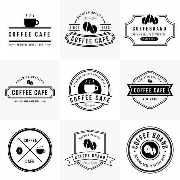 Vintage Coffee Logo - Retro Coffee Logo Cafe vintage style. Logo Collection. Coffee logo