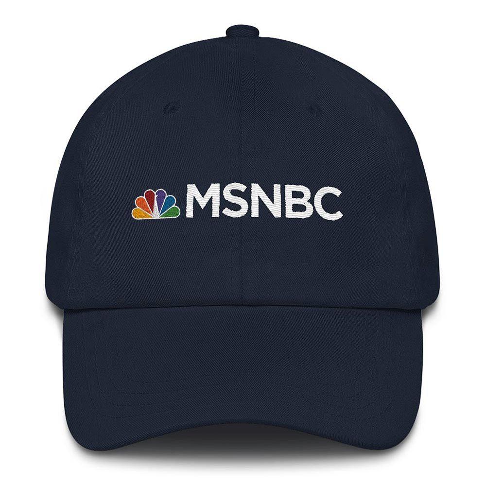 MSNBC Logo - MSNBC Embroidered Logo Hat