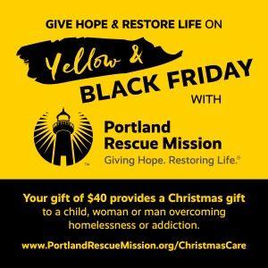 Black and Yellow Man Logo - Project Christmas Care: Make it a 'Yellow and Black Friday