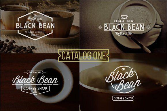 Vintage Coffee Logo - Vintage Coffee Logo Templates Creative Market