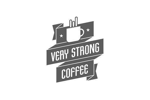 Vintage Coffee Logo - Retro vintage coffee logo Logo Templates Creative Market