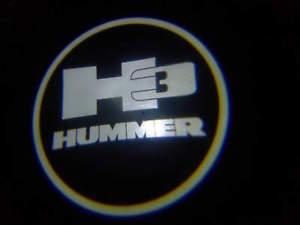 Hummer H3 Logo - Hummer H3 LED Door Projector Courtesy Puddle Logo Lights | eBay