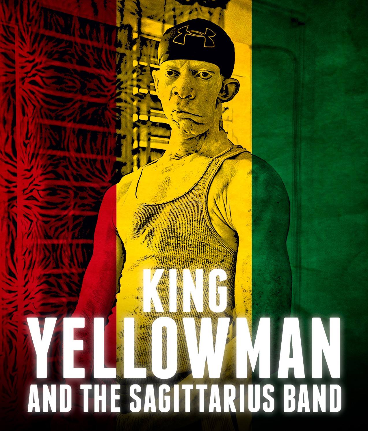 Black and Yellow Man Logo - Kevin Black Presents: King Yellowman with Root Shock!
