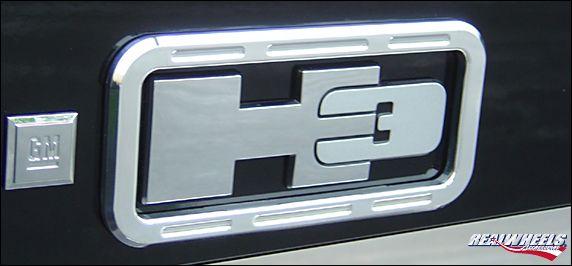 Hummer H3 Logo - Hummer H3: B.A. Logo Surrounds