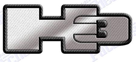 Hummer H3 Logo - HUMMER H3 iron on 100% embroidered patches patch 2.5 X 1.0 AUTO CAR