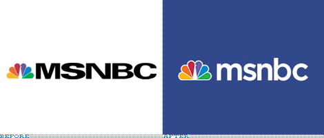 MSNBC Logo - Brand New: Color me Pretty