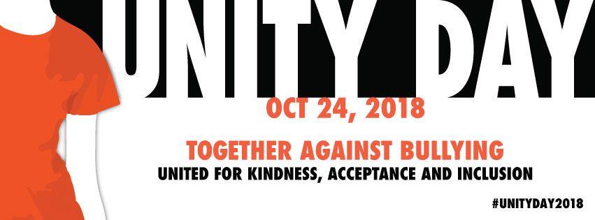 Orange Day Logo - Unity Day -Wednesday, October 2019- National Bullying Prevention