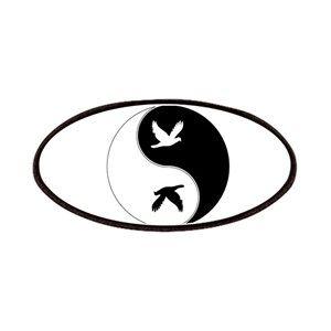 Ying Yang Bird Logo - Ying Yang Symbol Patches