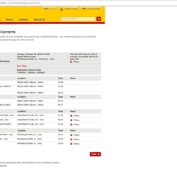 DHL Worldwide Express Logo - DHL Worldwide Express Reviews & Delivery Services
