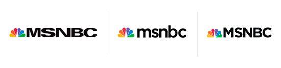MSNBC Logo - MSNBC updates graphics package, dumps top bar - NewscastStudio