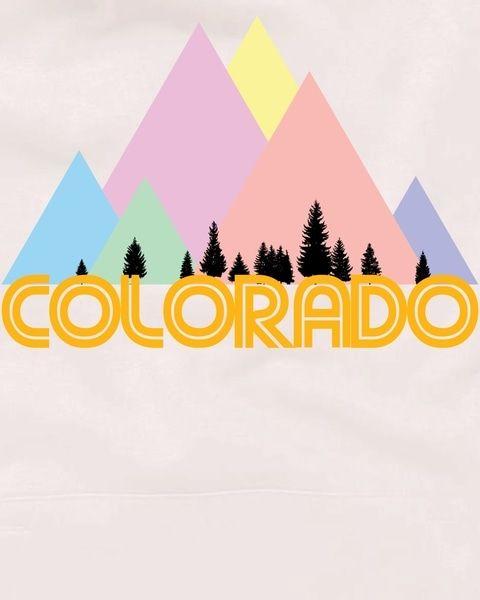 Colorado Mountain Logo - Colorado Mountains Logo Hoodie | TeeShirtPalace