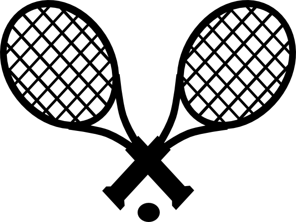 Tennis Racket Logo - Tennis Rackets Clip Art at Clker.com - vector clip art online ...