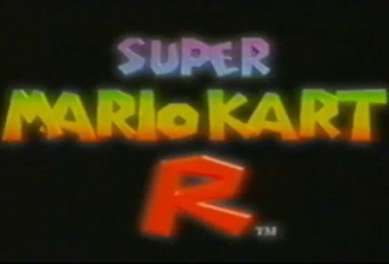 Super R Logo - Mario Kart 64