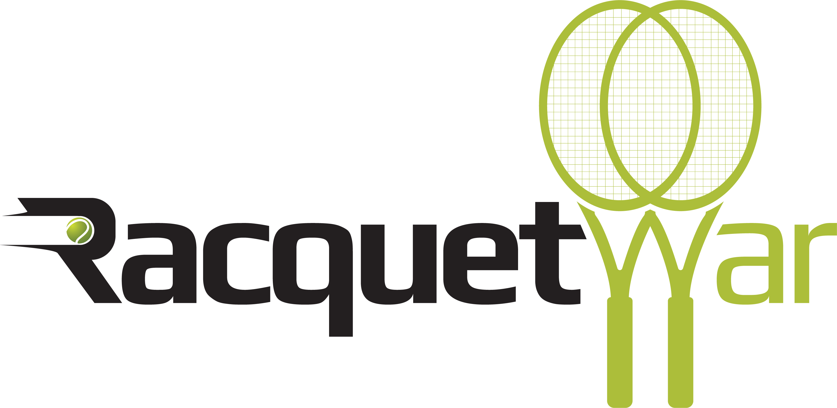 Tennis Racket Logo - Racquet War - Offering Competitive Tennis Tournaments for Adults