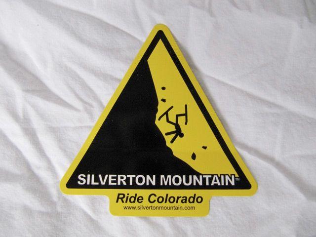 Colorado Mountain Logo - Logo Sticker | Silverton Mountain | Extreme Skiing Colorado