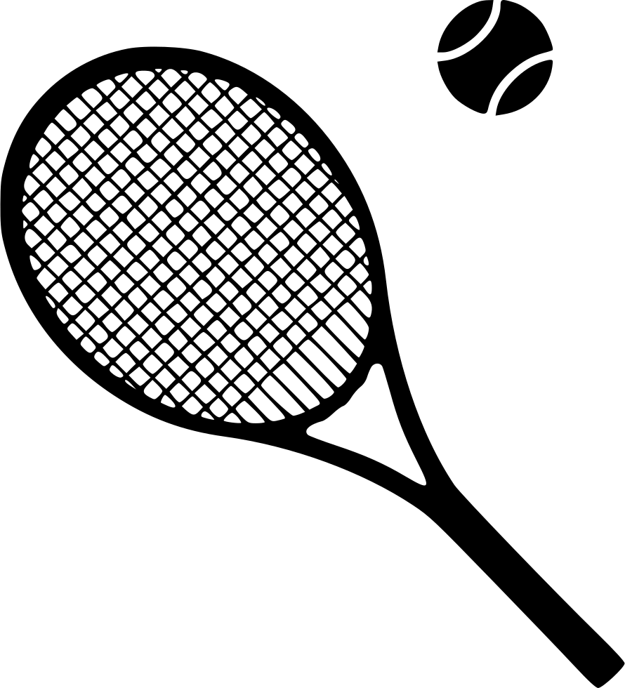 Tennis Racket Logo - Tennis Racket Equipment Svg Png Icon Free Download
