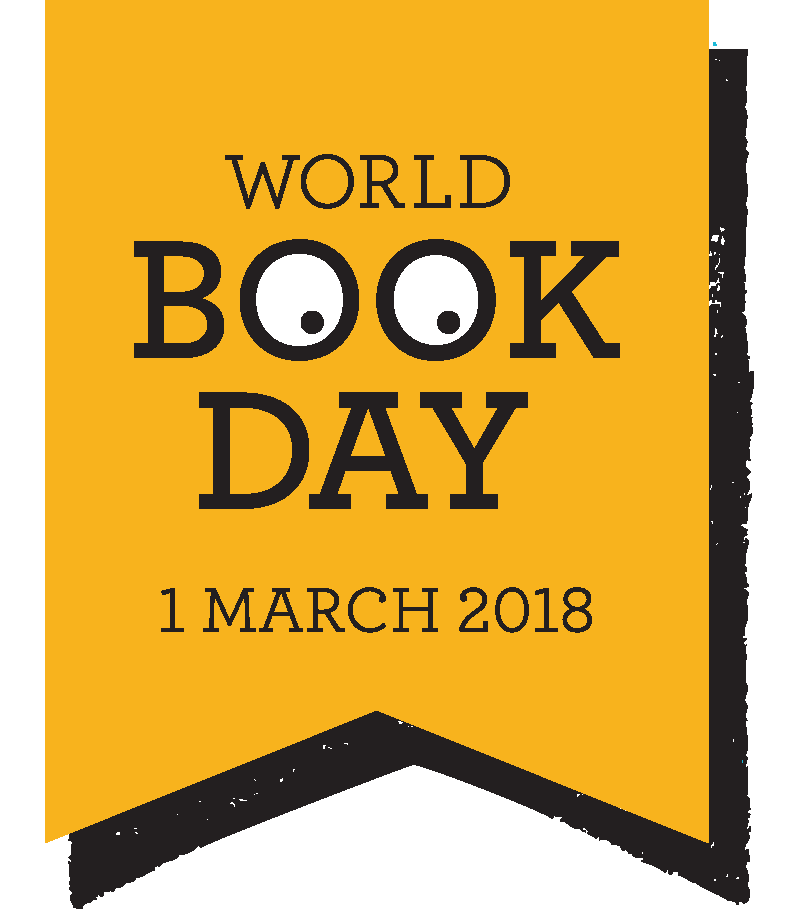 Orange Day Logo - World Book Day Logo. Hand Made Places