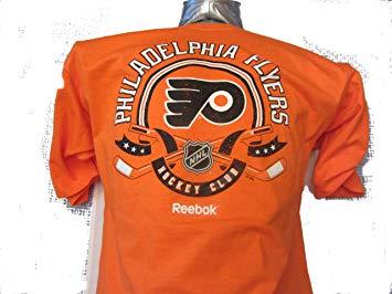 Orange Day Logo - NHL Philadelphia Flyers Orange Logo T-Shirt (Large): Amazon.co.uk ...
