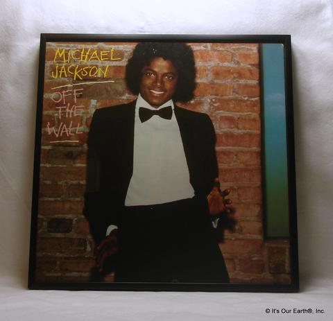 Off the Wall Album Logo - MICHAEL JACKSON Framed Album Cover Off The Wall (1980)