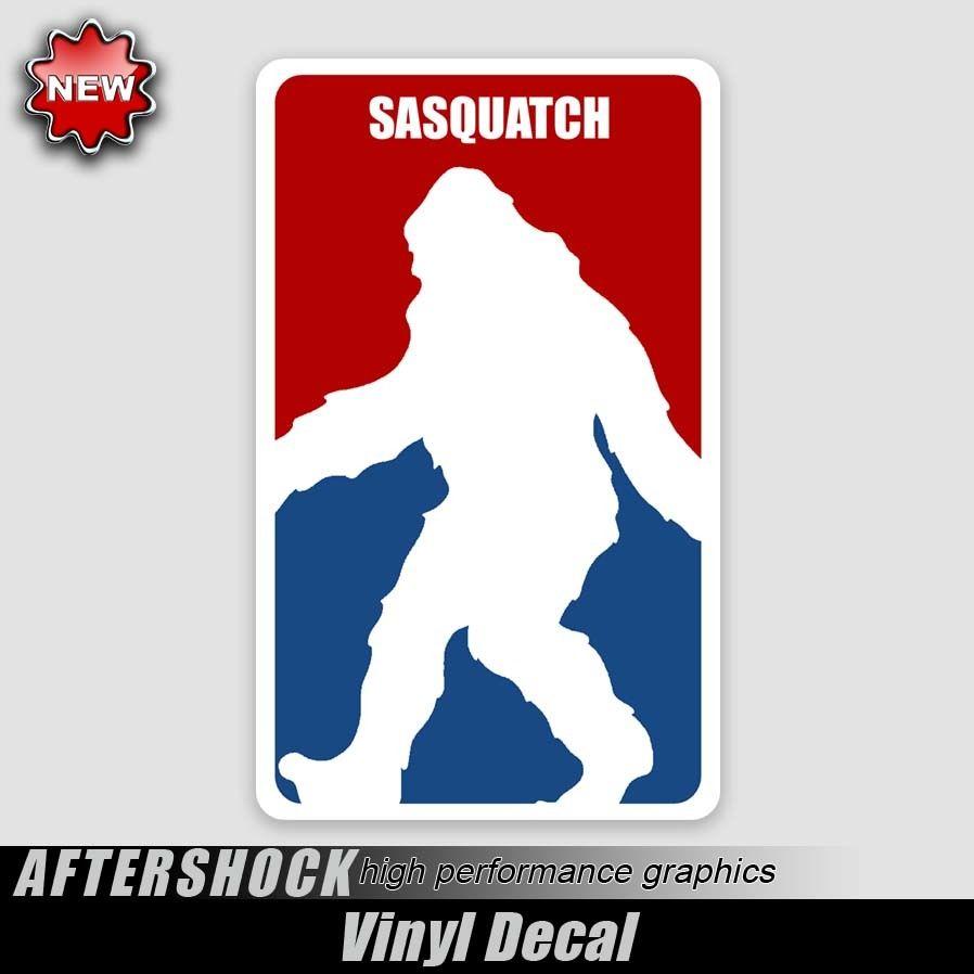 Sasquach Logo - Sasquatch Bigfoot Logo Sticker - Aftershock Decals