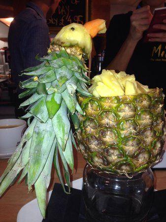 Pineapple Bird Logo - Pineapple bird - Picture of Mia Italian Kitchen Dalry, Edinburgh ...