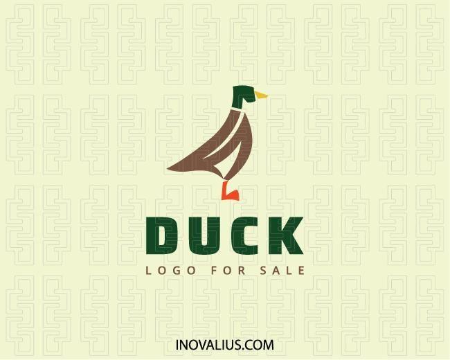 Orange Duck Logo - Duck Logo Design For Sale | Inovalius