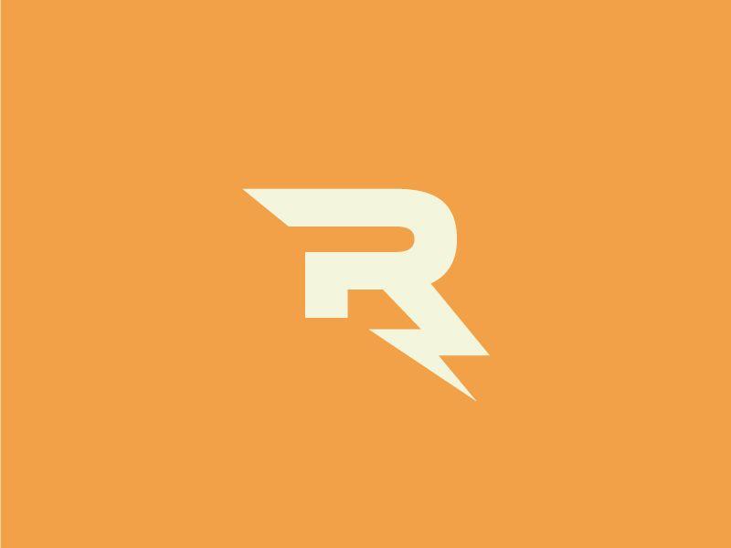 Orange R Logo - R star Logos