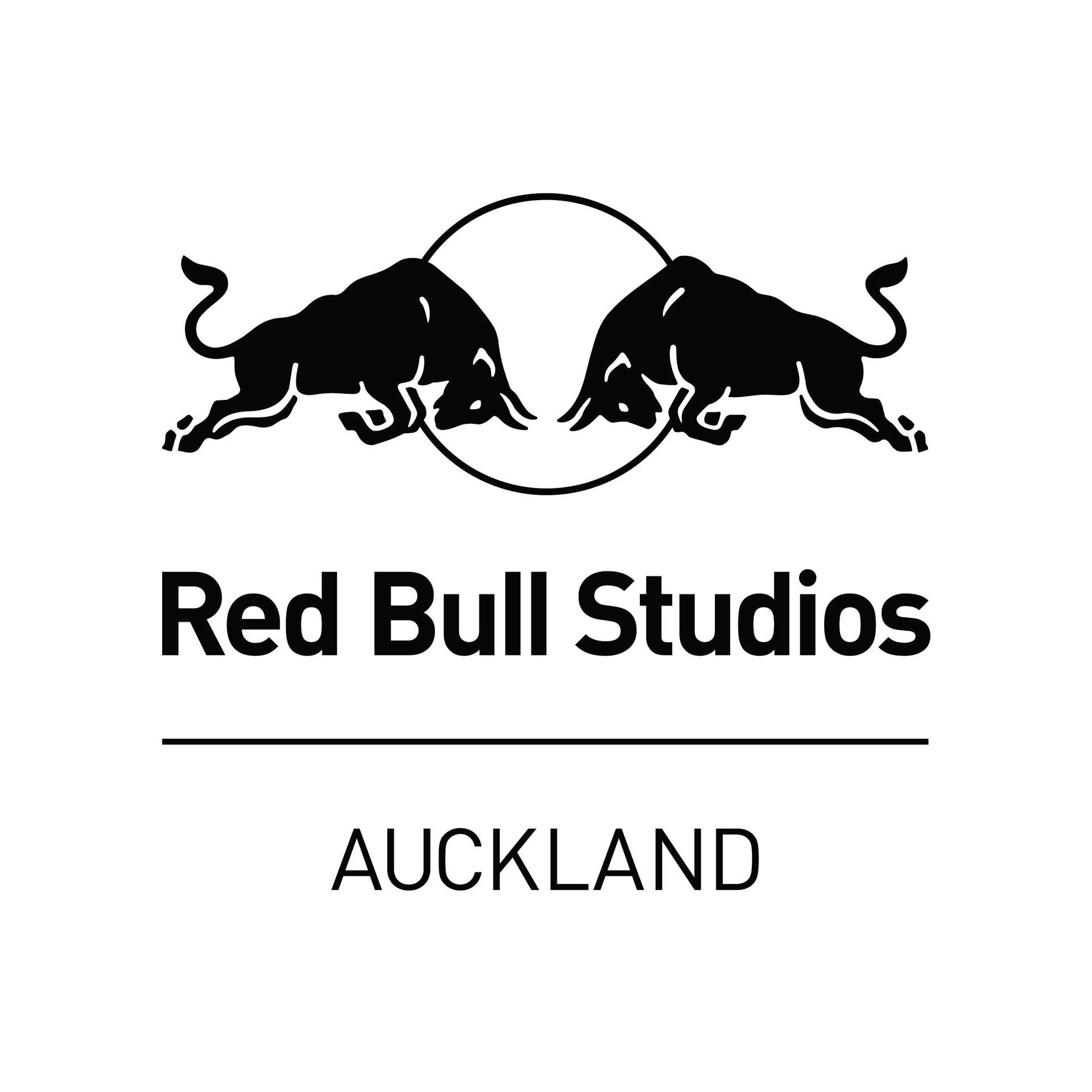 Black White and Red Bull Logo - Red Bull Studios Auckland. Red Bull Studios Auckland