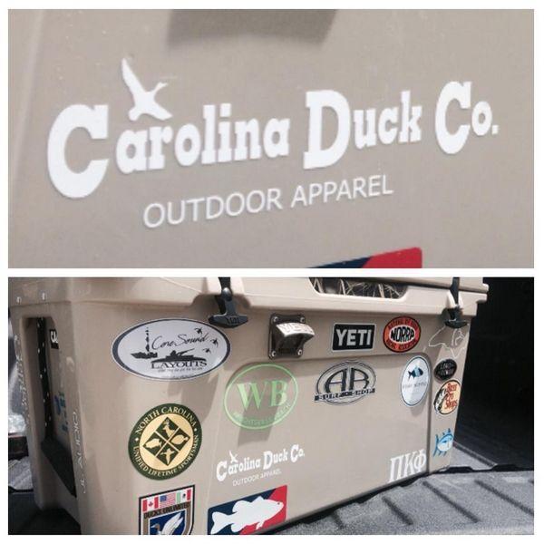 Duck Company Logo - Carolina Duck Co Logo Sticker
