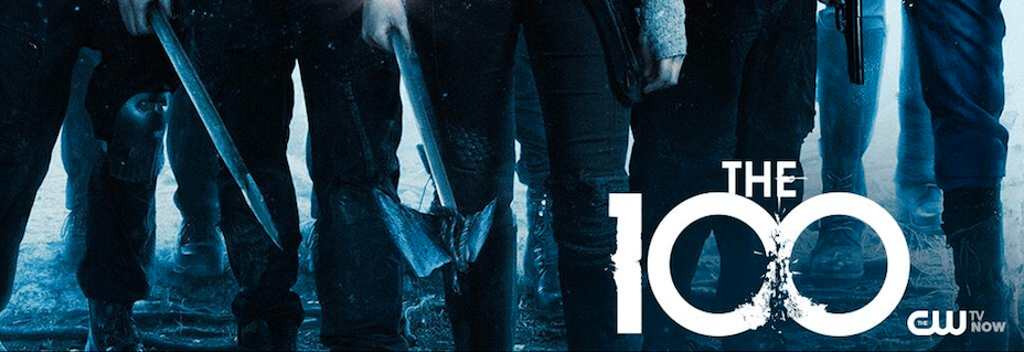 The 100 CW Logo - Sound Edit Color Content » The-100-CW B