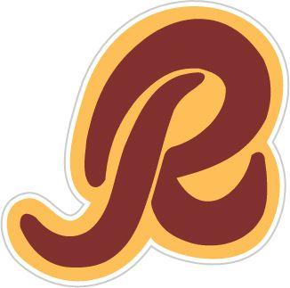 Orange R Logo - Redskins r Logos