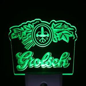 Grolsch Logo - Grolsch Beer Bar Day/ Night Sensor Led Night Light Sign