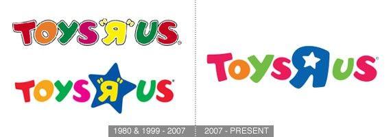 Old Toys R Us Logo - Famous And Successful Logo Redesigns