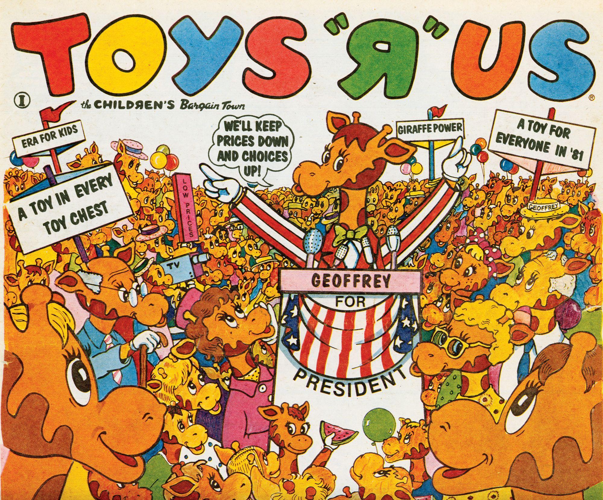Old Toys R Us Logo - Design Evolution: Geoffrey the Giraffe of Toys“R”Us