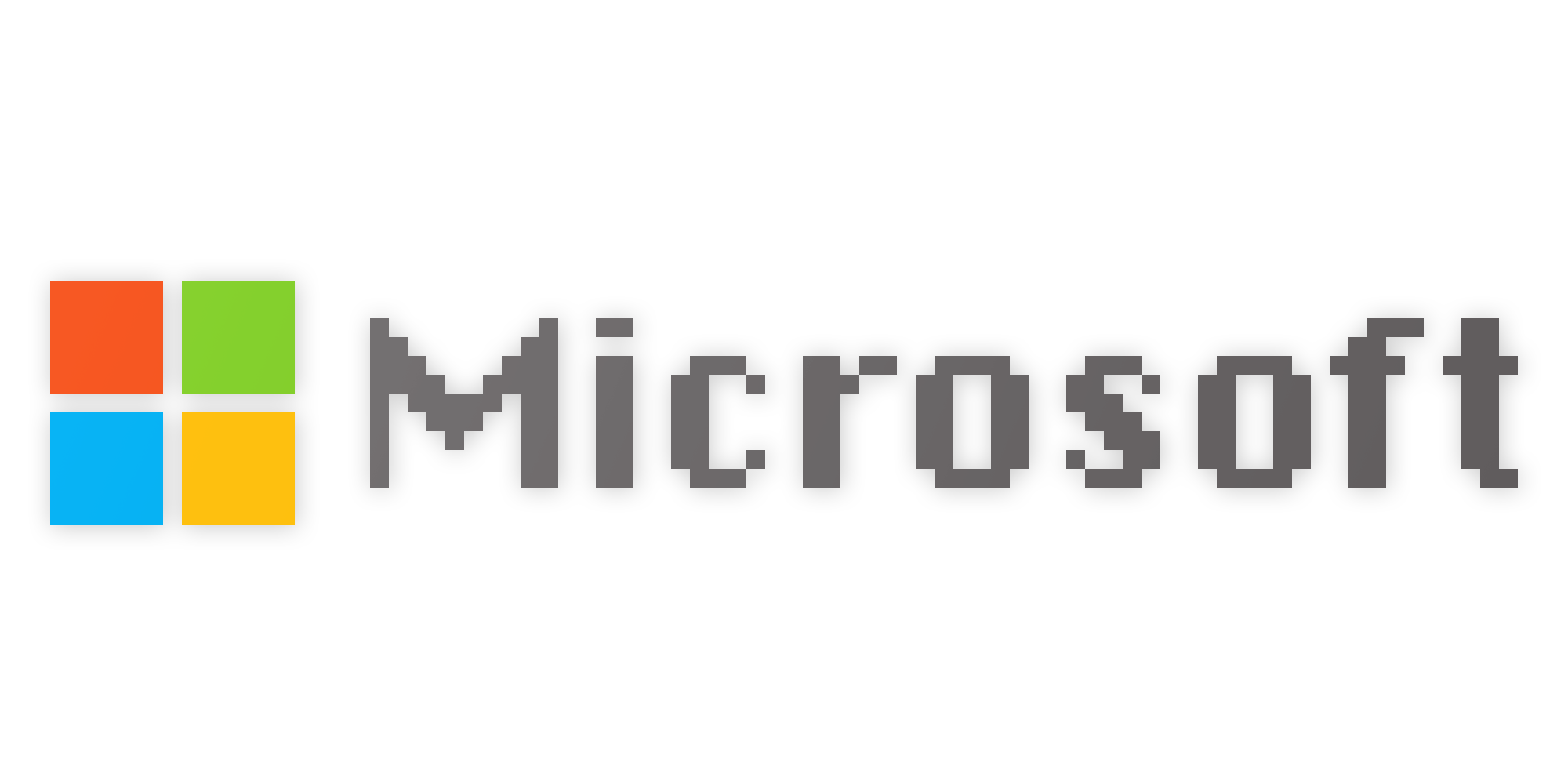 Microsoft Business Logo - Tech Logos in Chicago Font — Steve Lovelace
