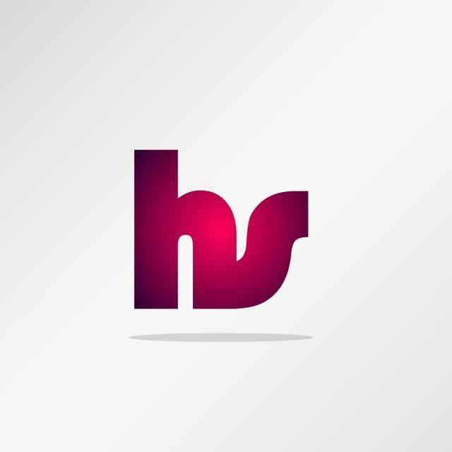 HS Logo - initial Letter HS Logo Template Template for Free Download on Pngtree