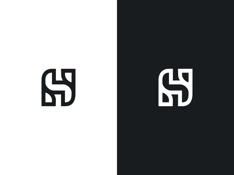 HS Logo - HS / SH by Bagas Ardiatma | Dribbble | Dribbble