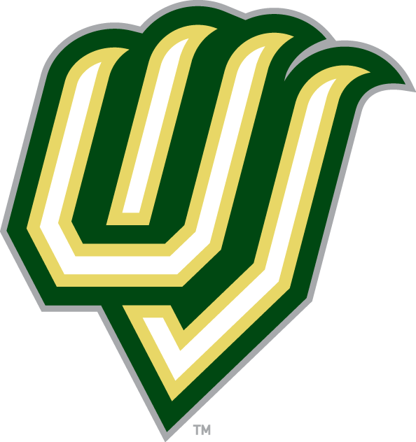 Green and Yellow Sports Logo - Utah Valley Wolverines Alternate Logo Division I (u Z) (NCAA