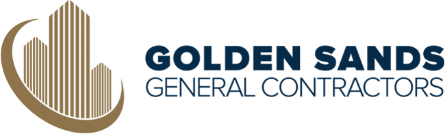 General Contractor Construction Company Logo - Golden Sands General Contractors