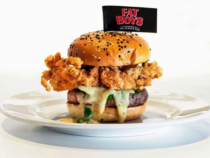 Fat Boys Burgers Logo - Review: Fatboy's Burger Bar Bali - What's New Bali